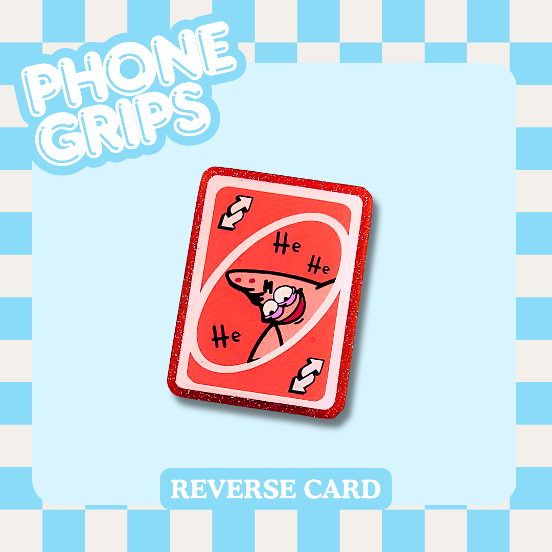 Reverse Card Phone Grip