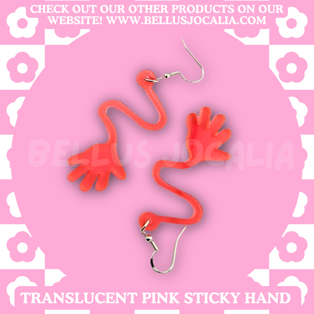 Sticky Hand Earrings